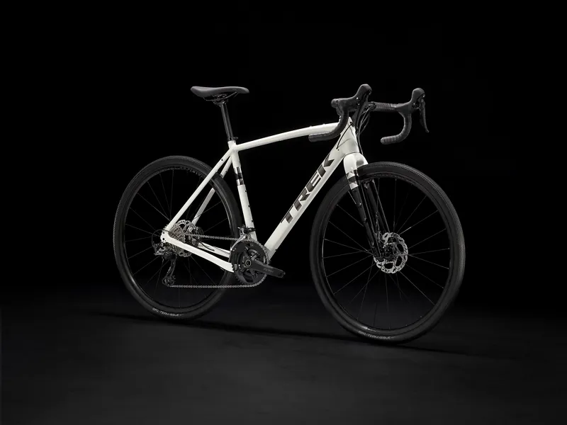 TREK Checkpoint ALR 5 Gravel Bike in Era White and Trek Black-9